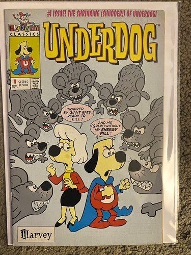 Harvey comics underdog - harvey, #1
